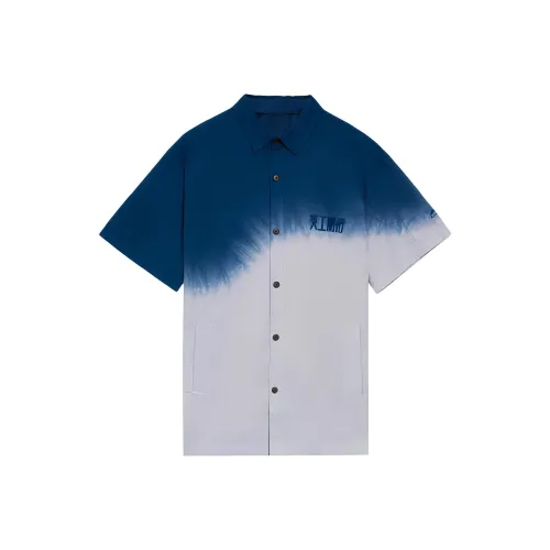 LINING Sports Life Collection Рубашка Мужская Темно-Прусский Синий