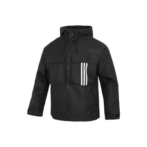 Adidas Куртки и Пальто Мужские Черные