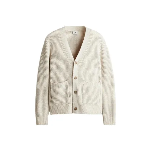 H M Light Beige Men's Knitwear H M Светлый Бежевый Мужской Трикотаж