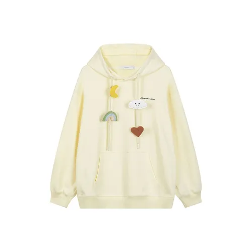 Bosieagender Бежевый Унисекс Свитшоты