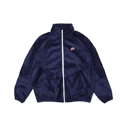 Nike Blue Men's Jackets Найк Синий Мужские Куртки
