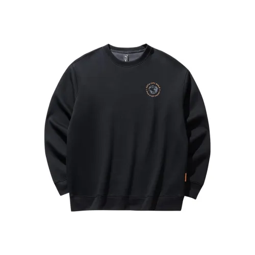 ANTA x KAFA LIANMINGKUAN Свитшот Унисекс Основной Черный