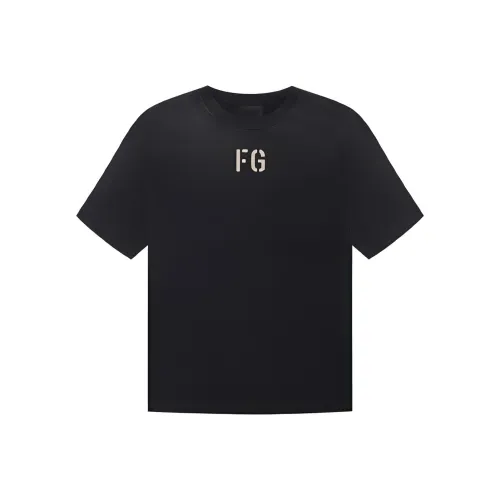 Fear of GOD Seventh Season Черная Унисекс Т-рубашка