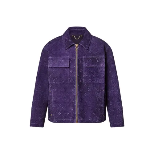 LOUIS VUITTON Куртка Мужская Фиолетовая