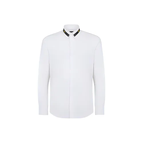 Fendi Белые Мужские Рубашки