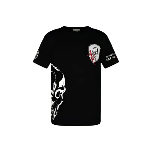 Alexander McQueen Черные Мужские Рубашки
