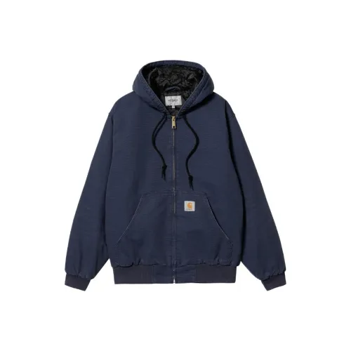 Carhartt WIP FW22 Active Jacket с капюшоном мужская куртка синий