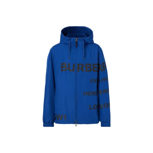 Burberry FW22 Куртки и Пальто Мужской Синий