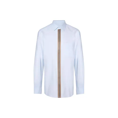 Burberry Мужские Синие Рубашки