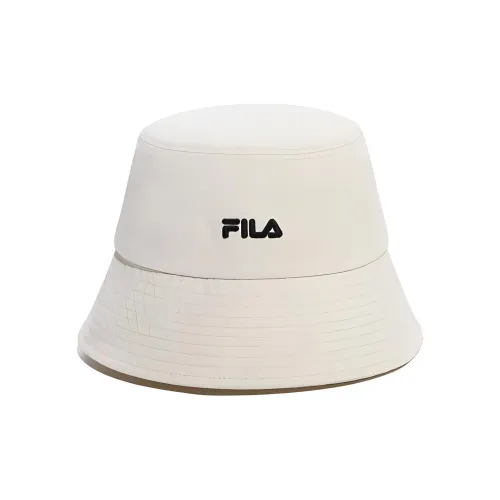 FILA Cotton Bucket Hats Белый Унисекс