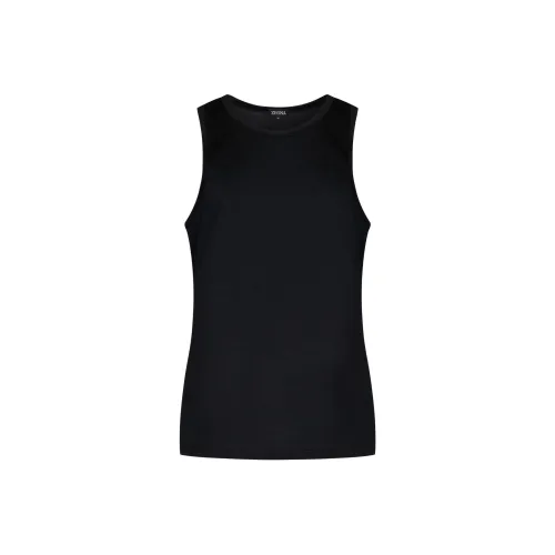 Ermenegildo Zegna Мужские черные майки