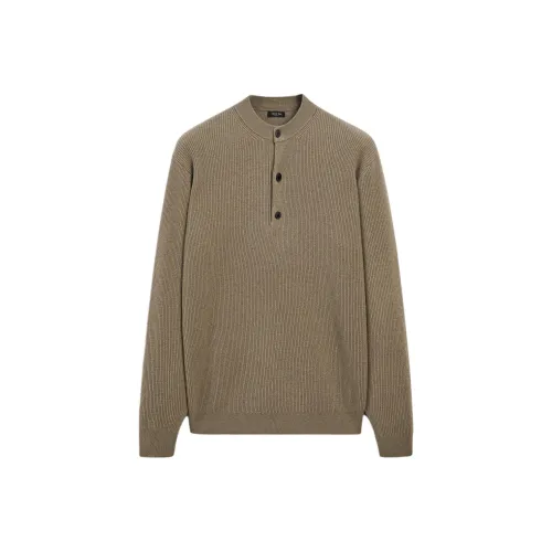 Massimo Dutti Трикотаж Мужской Зеленый