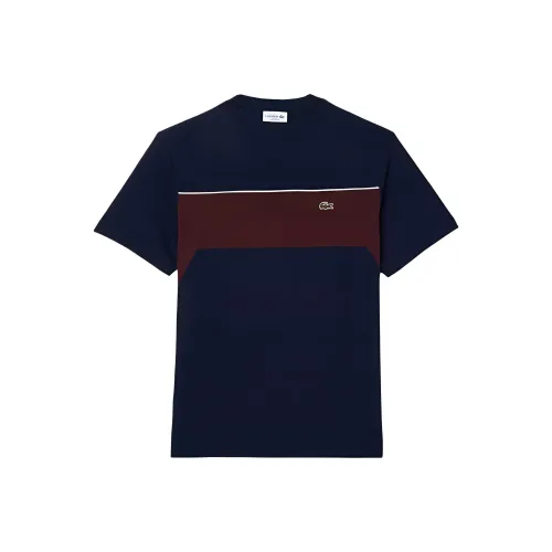 LACOSTE T-рубашка мужская темно-синяя