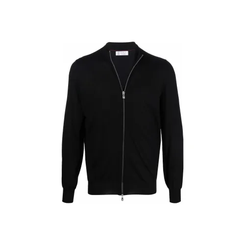 BRUNELLO CUCINELLI Черные Мужские Куртки