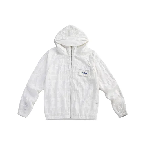 Guuka Белый Унисекс Куртки