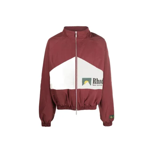RHUDE Коричневый Красный Мужские Куртки