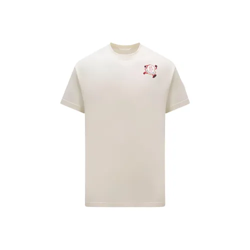 MONCLER Белая Мужская T-рубашка
