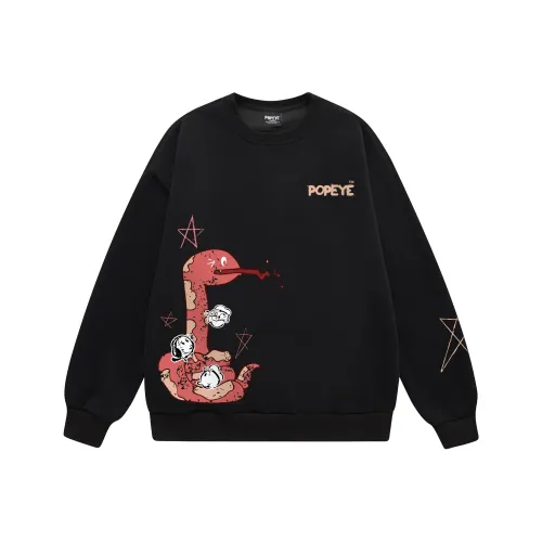 Свитшот POPEYE с круглым вырезом унисекс