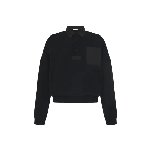 THE ROW Мужские черные свитшоты