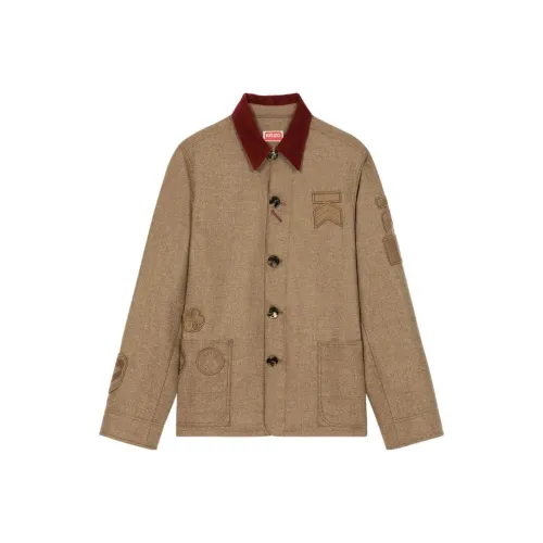 Kenzo x Nigo Holiday Season Светло-янтарные унисекс куртки
