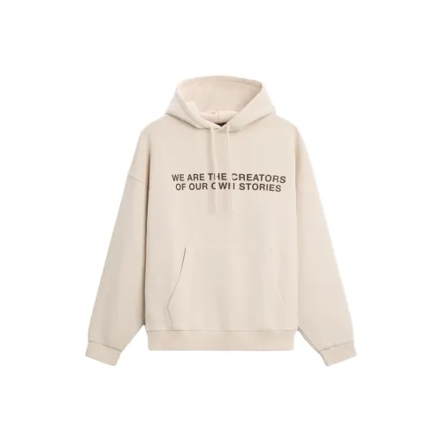 ZARA Мужские коричневые свитшоты