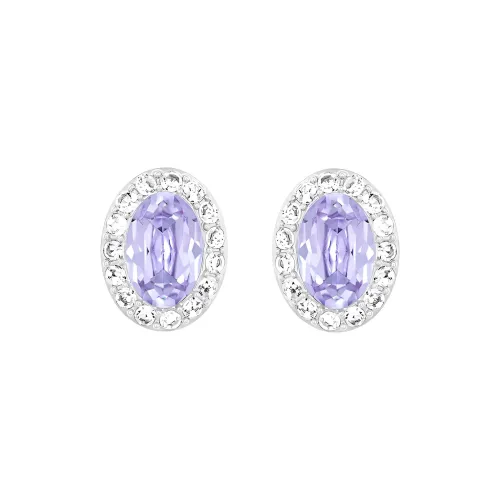 Swarovski Christie Swarovski Элемент Серьги Светло-фиолетовый Женские