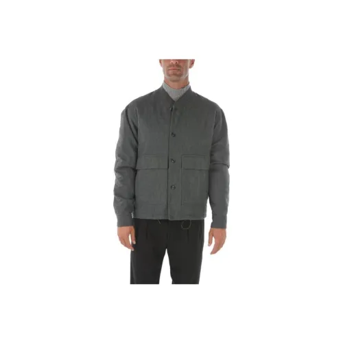 Ermenegildo Zegna Серые Мужские Куртки