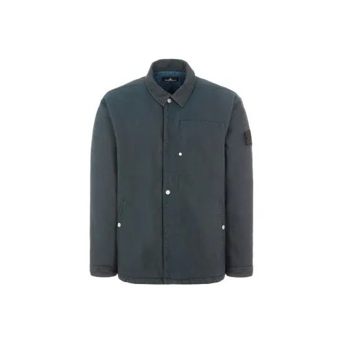 STONE ISLAND Нефтяные мужские куртки