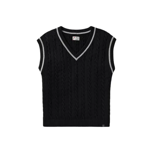 FILA Baseline FW24 Трикотаж Мужской Черный