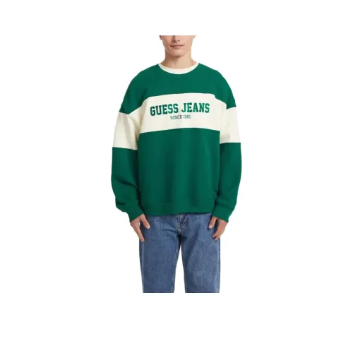 GUESS Зеленый Мужской Свитшот
