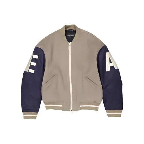 EMPORIO ARMANI SS23 Куртки и Пальто Мужской Хаки