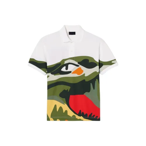 LACOSTE SS25 Поло Мужское Белое SBH