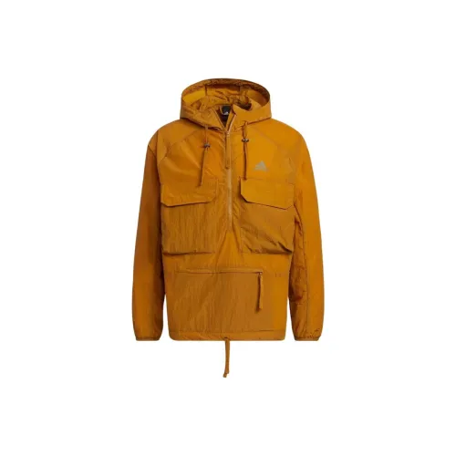 Adidas Мужская Желтая Куртка для Мужчин