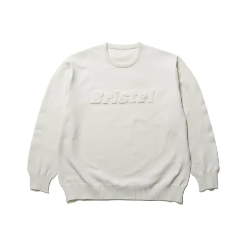 F.C Real Bristol Ecru Men's Knitwear