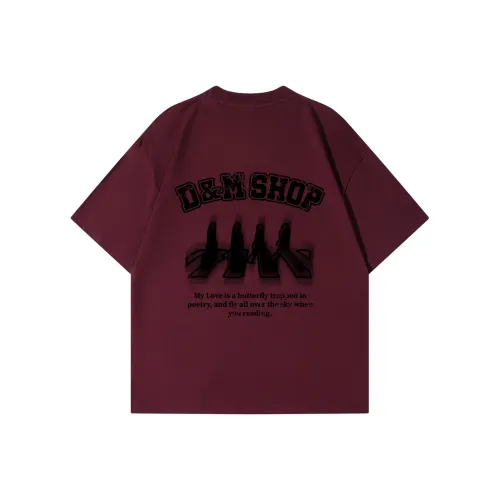 D&W Бургундский Унисекс T Рубашки