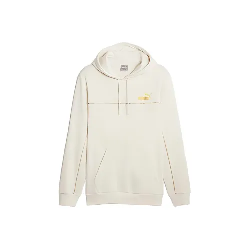 PUMA Бежево-желтый Унисекс Свитшоты
