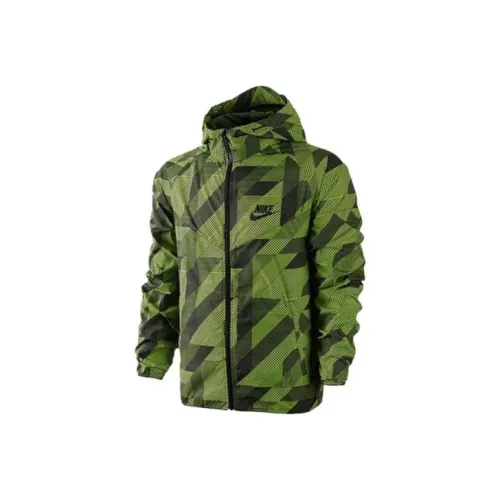 Nike Зеленые Мужские Куртки