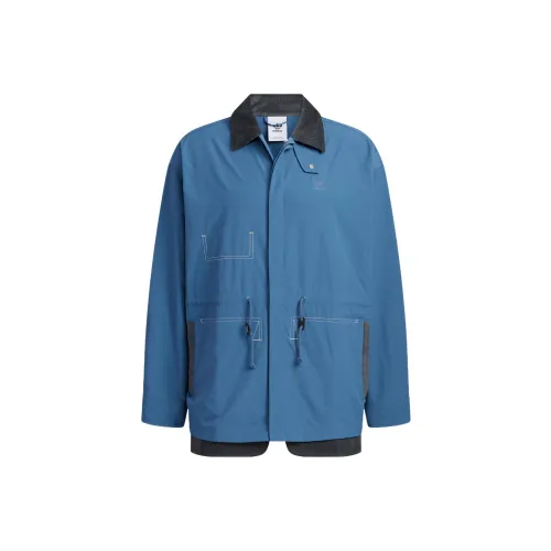 Adidas Куртки и Пальто Мужские Синие