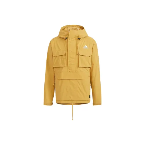 Adidas Желтые Мужские Куртки