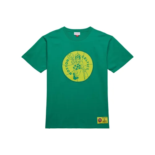 MITCHELL NESS Mitchell Ness NBA series Футболка Унисекс Зеленая
