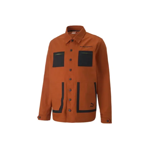 PUMA We Are Legends WRK.WR Куртка Мужская Коричневая