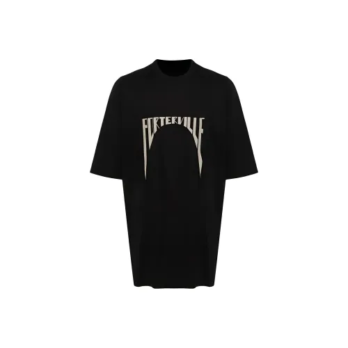 RICK OWENS Черные Мужские T-Рубашки