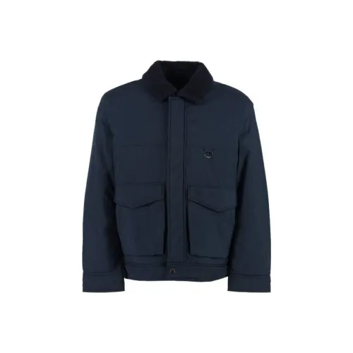 WOOLRICH Темно-синие мужские куртки