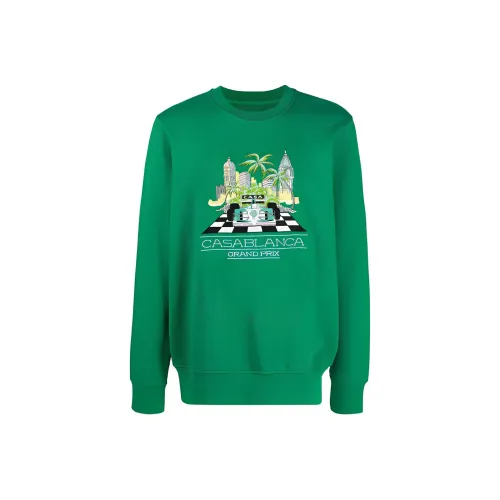 CASABLANCA Зеленый Мужской Свитшот