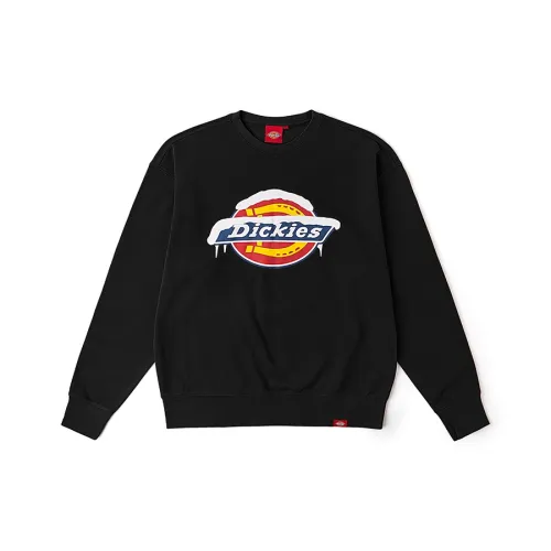 Dickies Свитшот с круглым вырезом и логотипом на груди черный DK0A884C унисекс