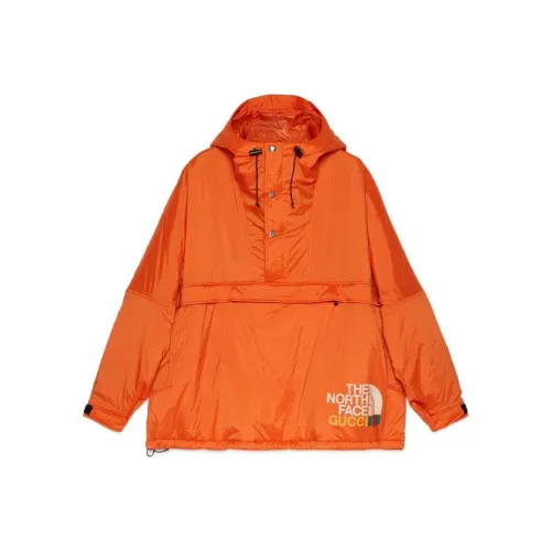 Gucci X The North Face Куртки и Пальто Мужской Оранжевый