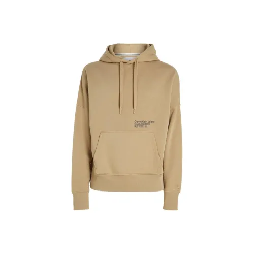 CALVIN KLEIN Толстовка Мужской Хаки