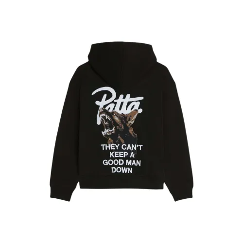 Patta SS25 Свитшот Унисекс Черный