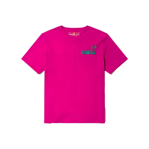 Timberland T-Shirt Унисекс Ягодный Фиолетовый
