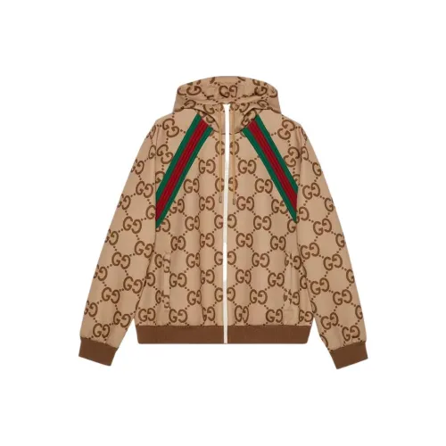 GUCCI Коричневый Мужской Куртки